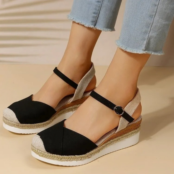 Comfortabele orthopedische sandalen dames Isabelle met voetondersteuning. Perfect voor langdurig zomercomfort.