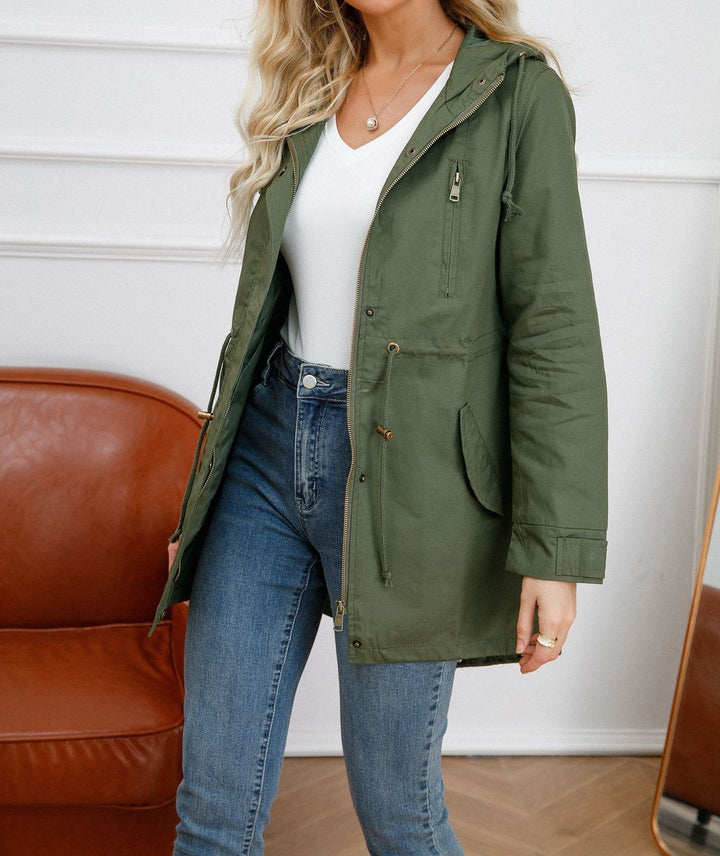Veelzijdige DanicasJacket winddichte damesjas, comfortabele bovenkleding geschikt voor alle seizoenen.
