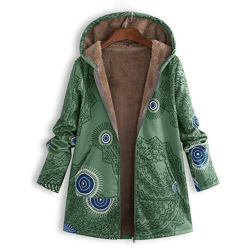 Comfortabele warme winterjas voor dames (UniqueCoat™). Essentiële bovenkleding voor koude dagen.