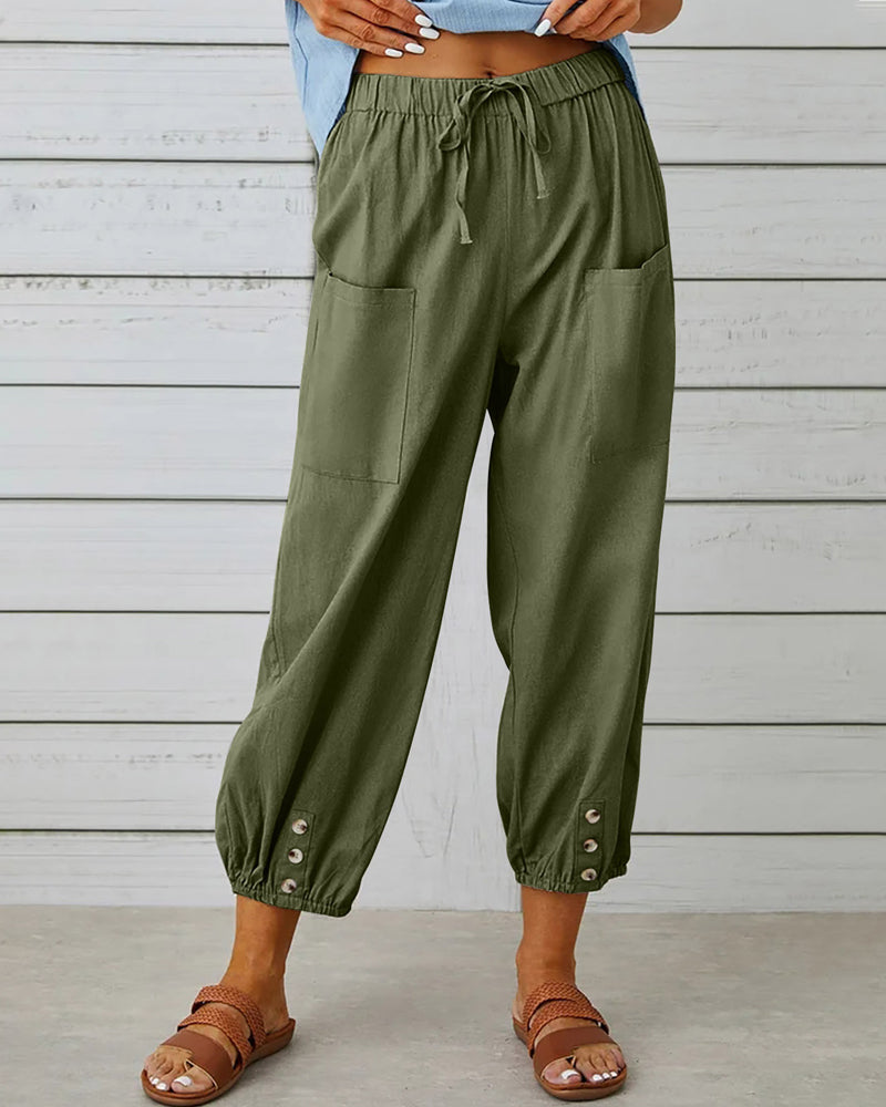 Veelzijdige damesbroek met wijde pijpen en hoge taille, geschikt voor zowel casual als zakelijke herfst outfits.