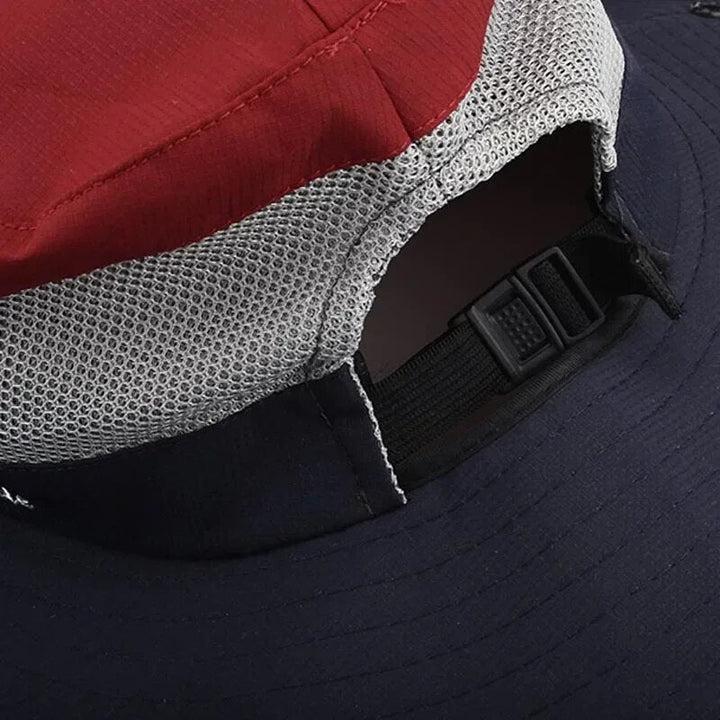 Stijlvolle dameshoed, UV-bescherming, brede rand, lichtgewicht, ademend, ideaal voor zonnige dagen en veelzijdige outfits.