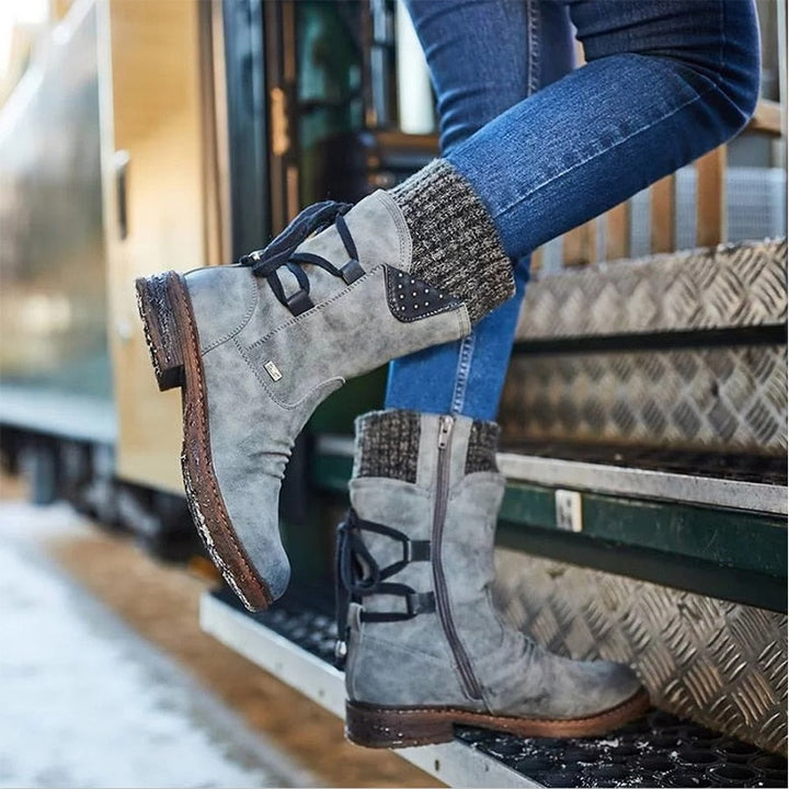 EmilyBoots leren dameslaarzen met elegant design, perfect als stijlvolle schoenen.