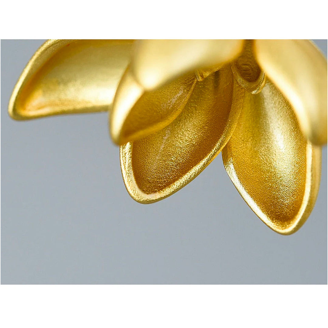 Chique gouden damesoorbellen, minimalistisch design en comfortabel om de hele dag te dragen.