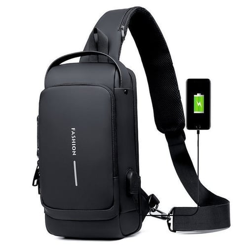Comfortabele heren schoudertas, ergonomisch ontworpen voor langdurig dragen en veilige opslag van items.