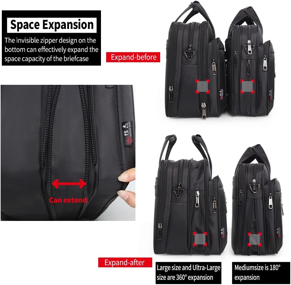 Achterkant van heren canvas laptoptas. Zakelijke schoudertas met extra vak voor documenten, handig voor reizen.