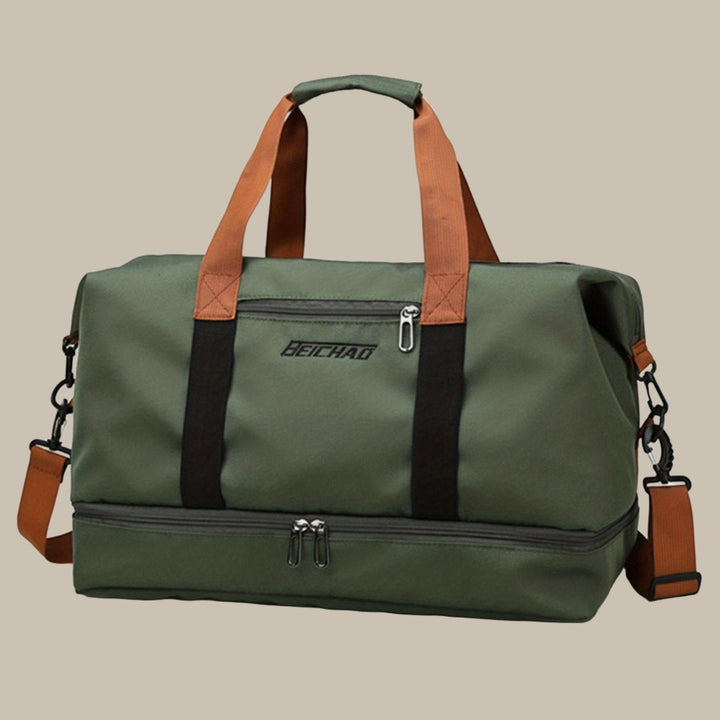 "Stijlvolle heren DuffelBag met ruime capaciteit, robuust ontwerp, verstelbare schouderriem, beschikbaar in diverse kleuren."