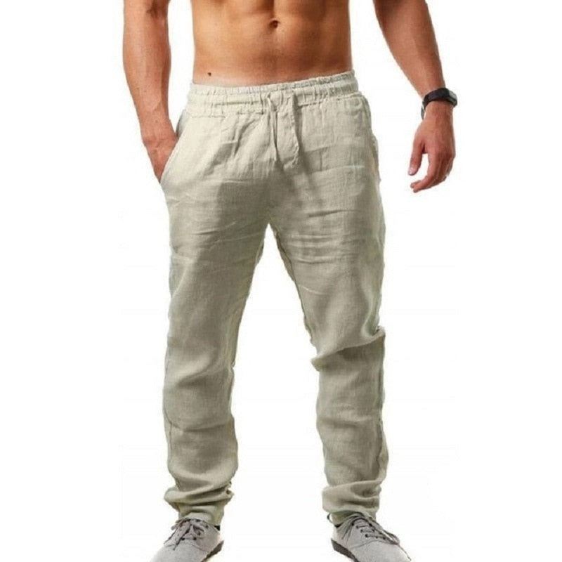 Geklede heren pantalon Lukas, stijlvolle en comfortabele keuze voor modieuze mannen deze zomer.