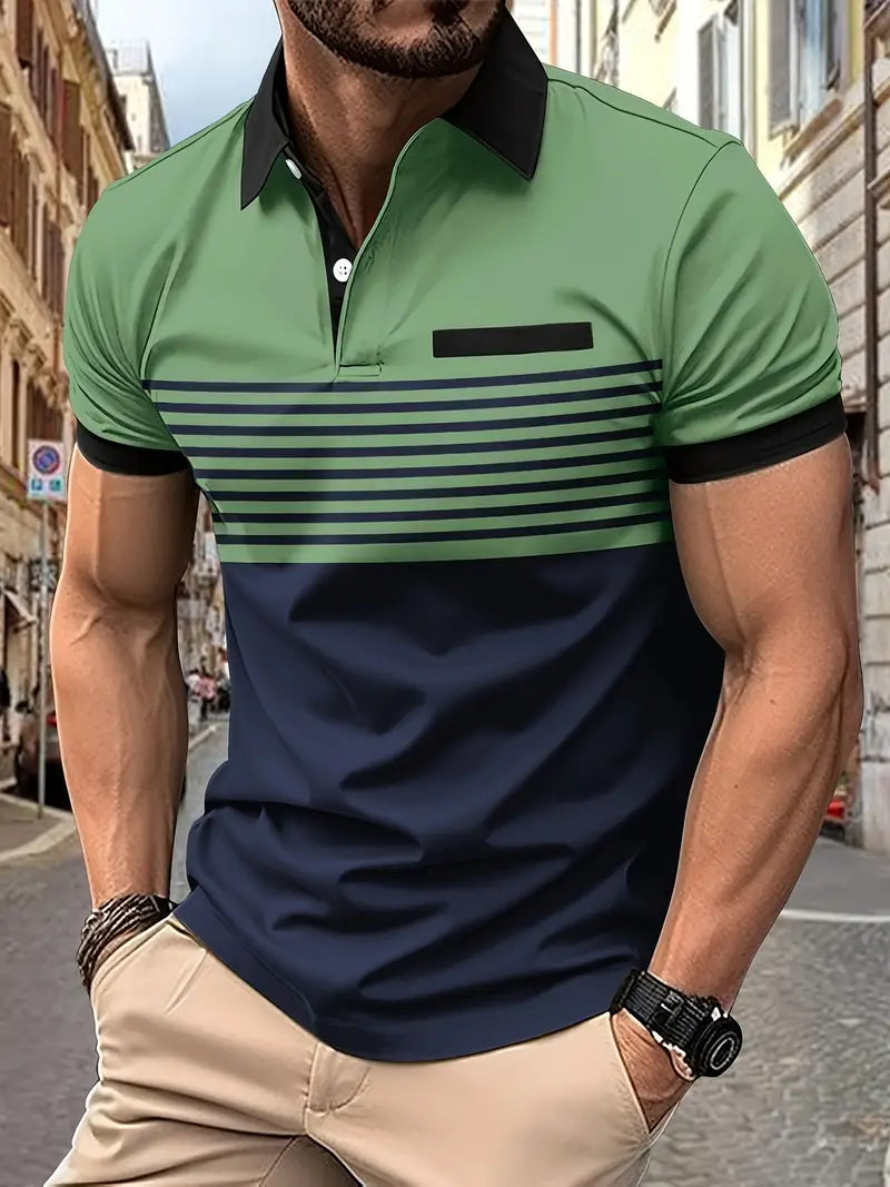 Comfortabele regular fit herenpolo, perfect voor elke casual of smart-casual gelegenheid. Zacht en ademend shirt.