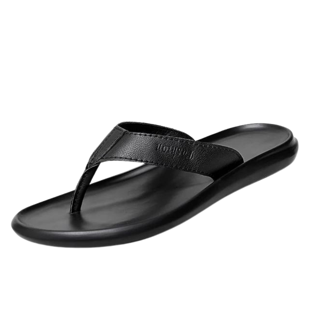 Stijlvolle Leano heren zomerslippers met comfortabele pasvorm, ideaal voor casual outdoor gebruik.