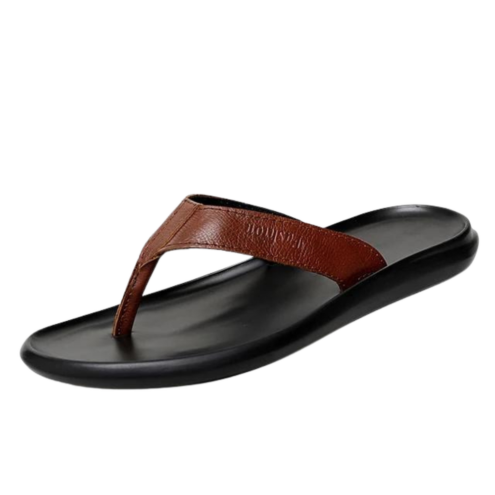 Comfortabele Leano outdoor slippers voor heren, perfect voor strand, zwembad of zomerse wandelingen.