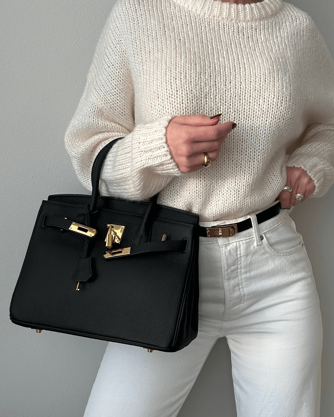 Stijlvolle Liana handtas van vegan leer voor dames. Elegante dames schoudertas; een modieus accessoire.