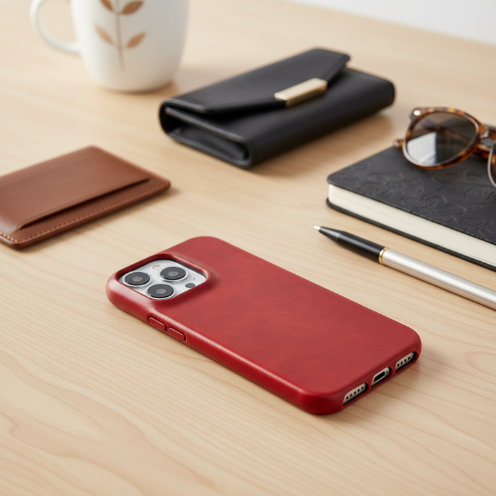 Premium iPhone beschermhoes. Elegante telefoonhoes voor dagelijks gebruik met MagSafe ondersteuning.
