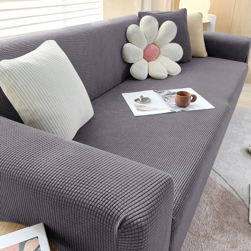 Rekbare bankhoes voor een frisse interieurlook. Perfecte bankbeschermer tegen vlekken & slijtage.