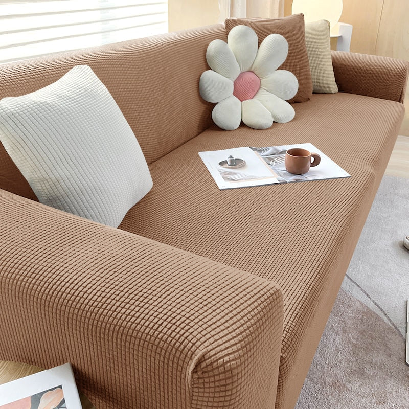 Vlekbestendige wasbare bankhoes, ideaal voor gezinnen met huisdieren. Comfort & stijl voor je bank.