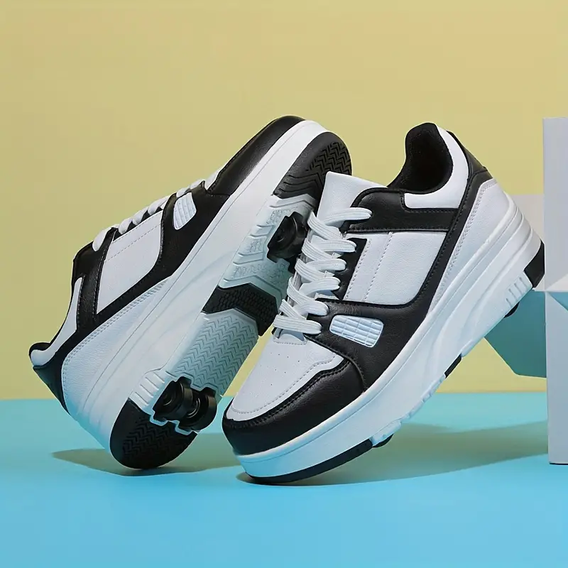 Overzicht van de Rollo rolschoenen, veelzijdig en stijlvol voor jongens en meisjes, binnen en buiten.