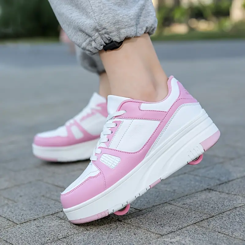 Trendy rolschoenen voor jeugd in heldere kleuren; de perfecte sneakers voor buitensport en plezier.