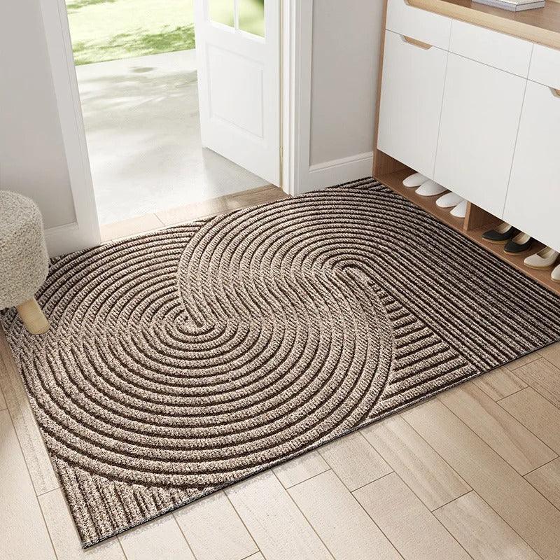 Trendy moderne deurmat met antislip functie, verbetert veiligheid en stijl van elke entree.
