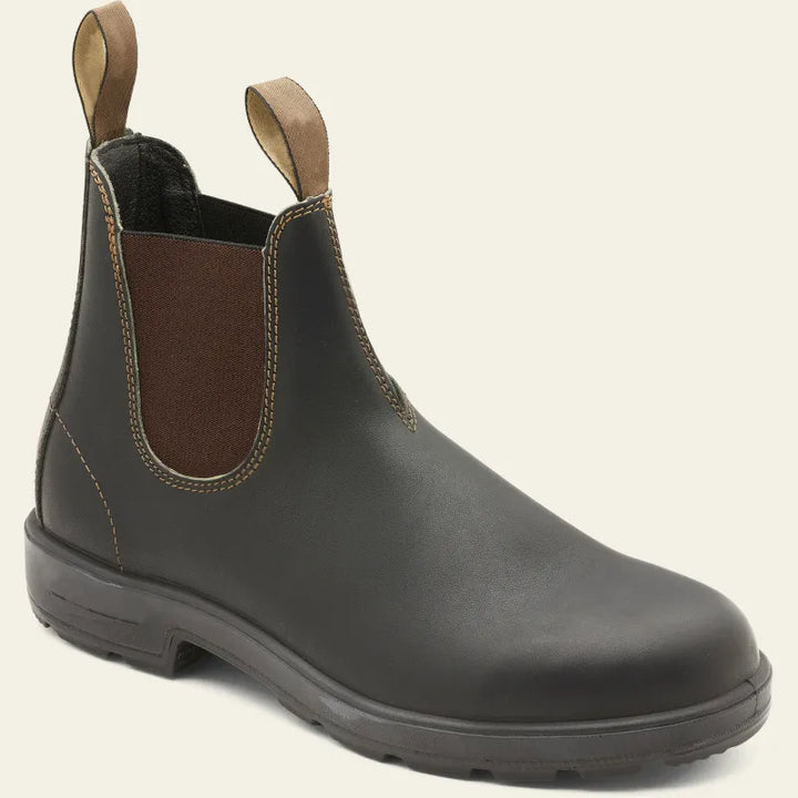 Stijlvolle, waterdichte heren Chelsea laarzen; perfect voor regenachtig weer en casual mode.