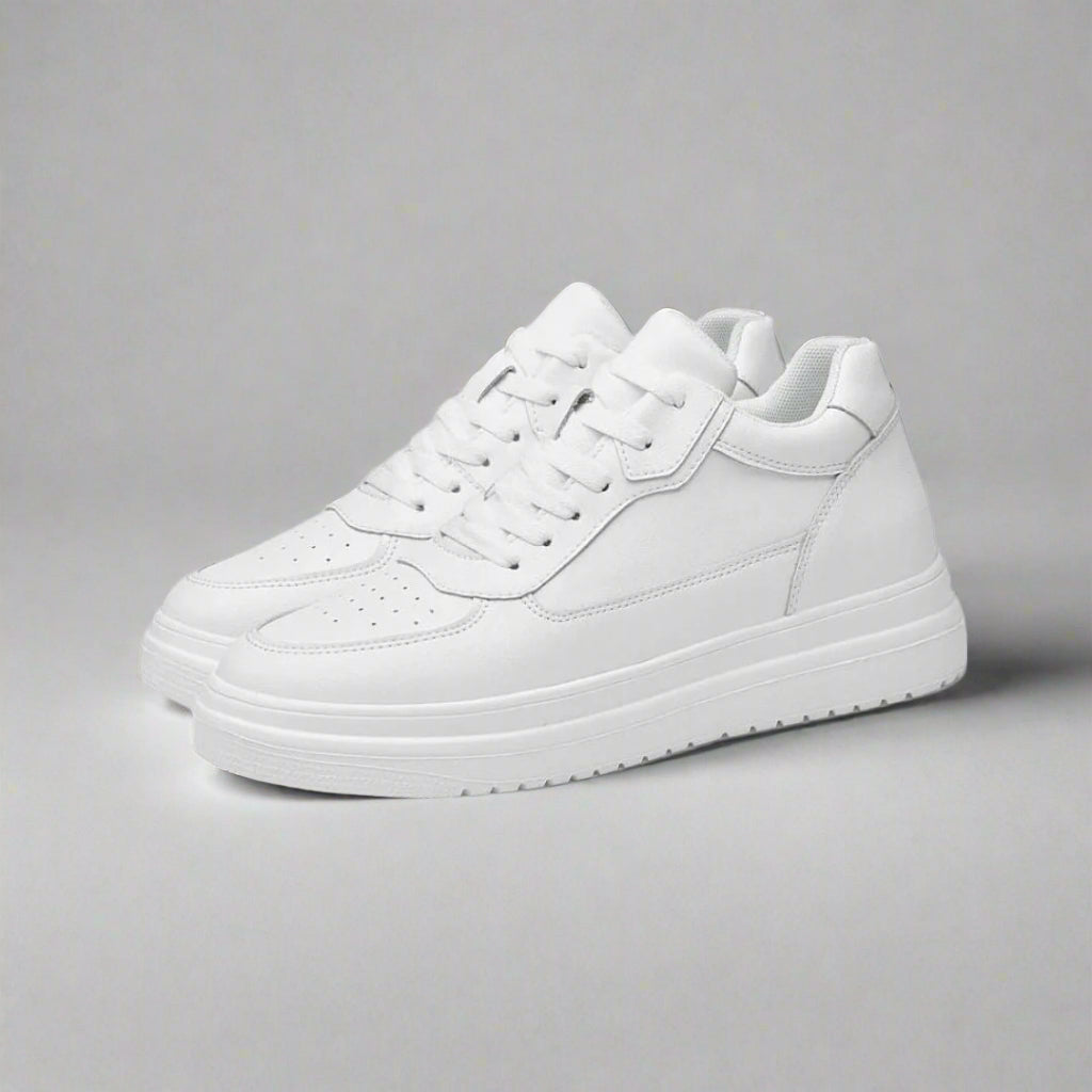 Comfortabele casual verhoogde herensneakers, ideaal voor streetwear met onzichtbare hak die lengte vergroot.