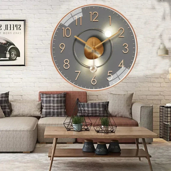Moderne digitale batterijklok, stil en met groot display. Perfect voor elke kamer in huis of kantoor.