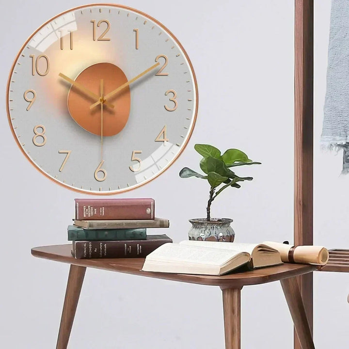 Moderne digitale klok voor aan de muur, helder display voor duidelijke tijdweergave, geen geluid.