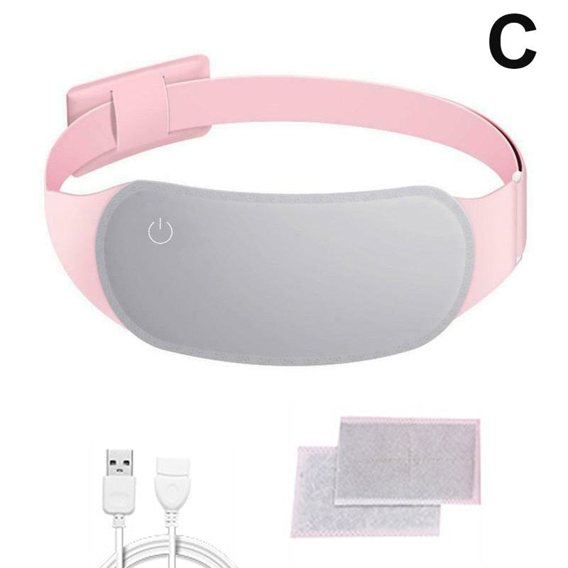 Elektrische warmteband voor buik/rug, effectieve verlichting van menstruatiepijn en krampen voor dames.