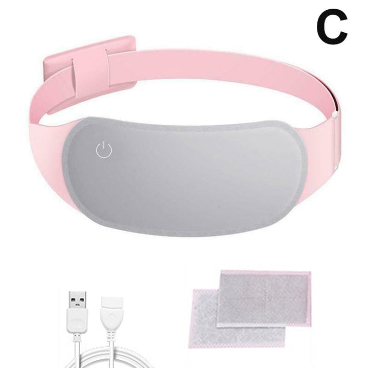 Elektrische warmteband voor buik/rug, effectieve verlichting van menstruatiepijn en krampen voor dames.