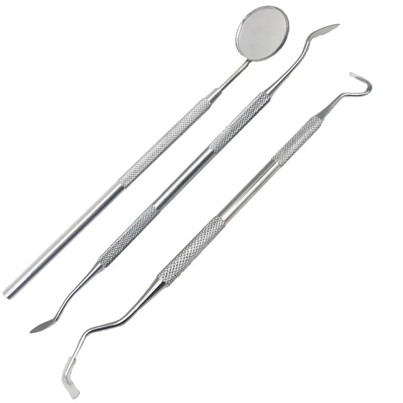 Professionele tandsteen verwijder set voor thuisgebruik. Essentieel voor mondhygiëne en witte, gezonde tanden.