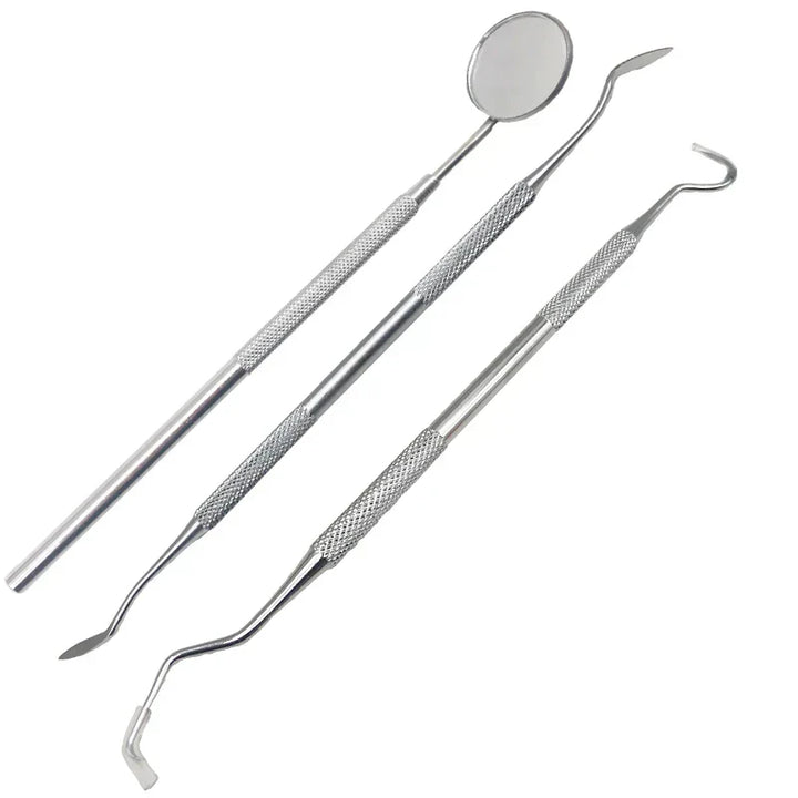 Professionele tandsteen verwijder set voor thuisgebruik. Essentieel voor mondhygiëne en witte, gezonde tanden.