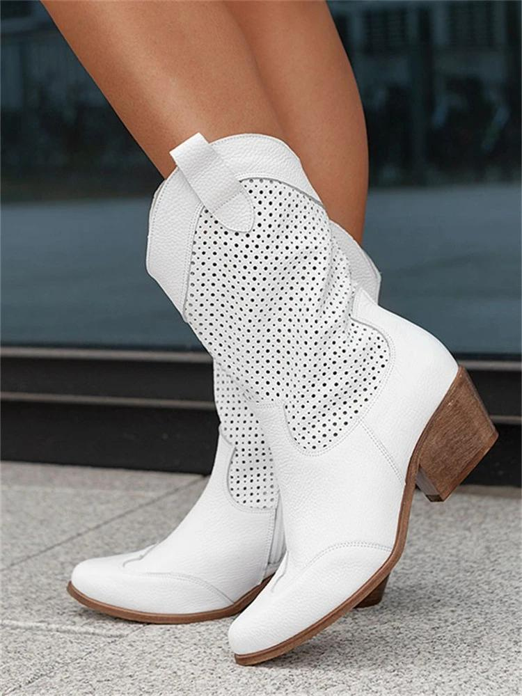 Zwarte dames westernlaarzen, tijdloos en elegant, comfortabel voor elke gelegenheid.