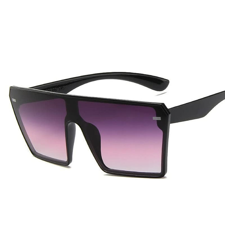 Deze trendy dames zonnebril met uniek design is een stijlvolle mode accessoire voor de zomer.