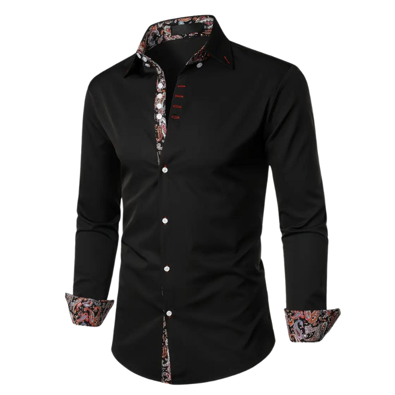 Feestoverhemd heren, comfortabel en stijlvol, met moderne slim fit voor een perfecte pasvorm.