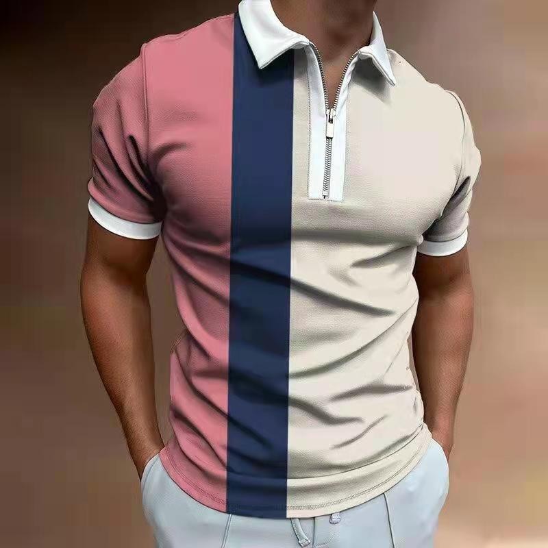 Sportieve herenpolo met rits, perfect voor de moderne man, combineert stijl met ultiem draagcomfort.