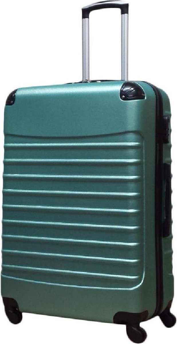 Stevige ABS hardcase bagageset van twee koffers, ideaal voor reizen met optimaal gemak en veiligheid.