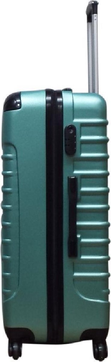 Complete 2-delige kofferset met lichtgewicht hardcase design en geïntegreerd cijferslot voor veilige reizen.