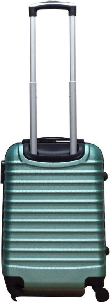 Stijlvolle hardcase reiskoffer set met soepele wielen en betrouwbaar cijferslot, perfect voor elke bestemming.