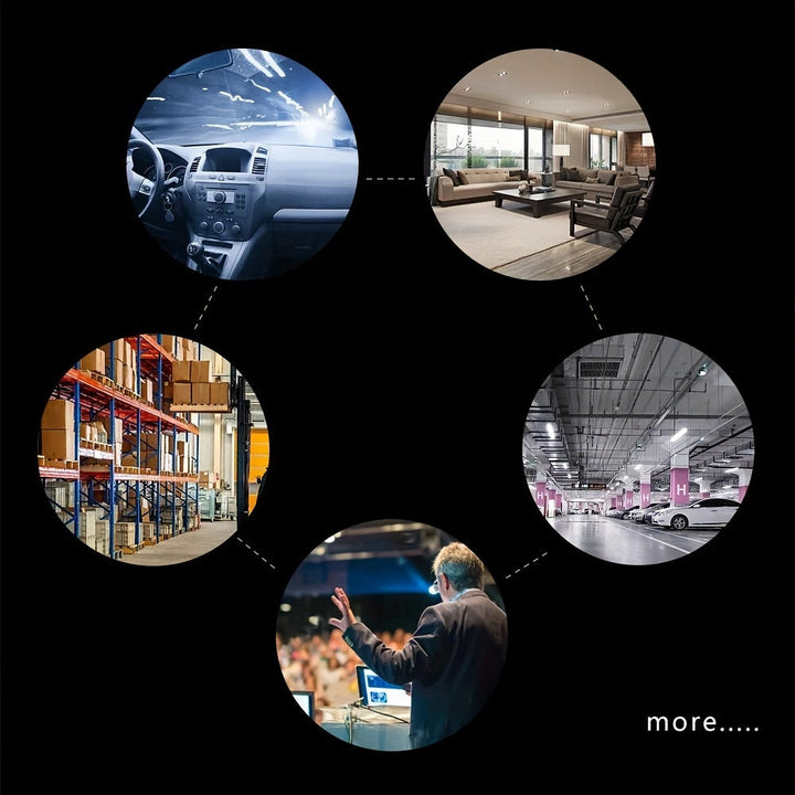 Thuisbewaking: compacte beveiligingscamera met Full HD video en ingebouwde bewegingsdetectie functie.