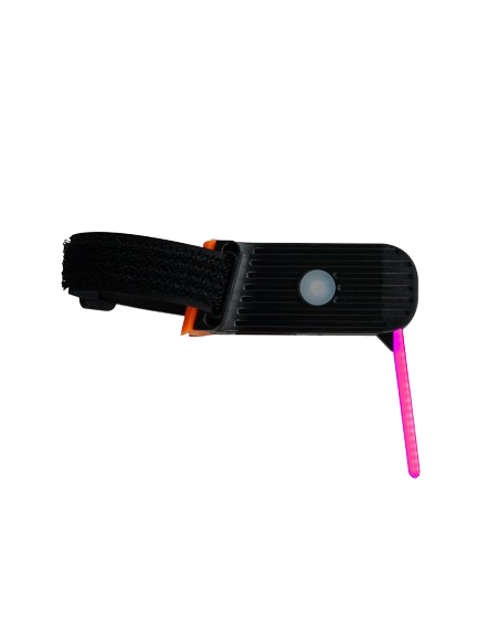 LED fietsachterlicht met diverse lichtstanden voor optimale fietsveiligheid overdag en 's nachts, oplaadbaar via USB.