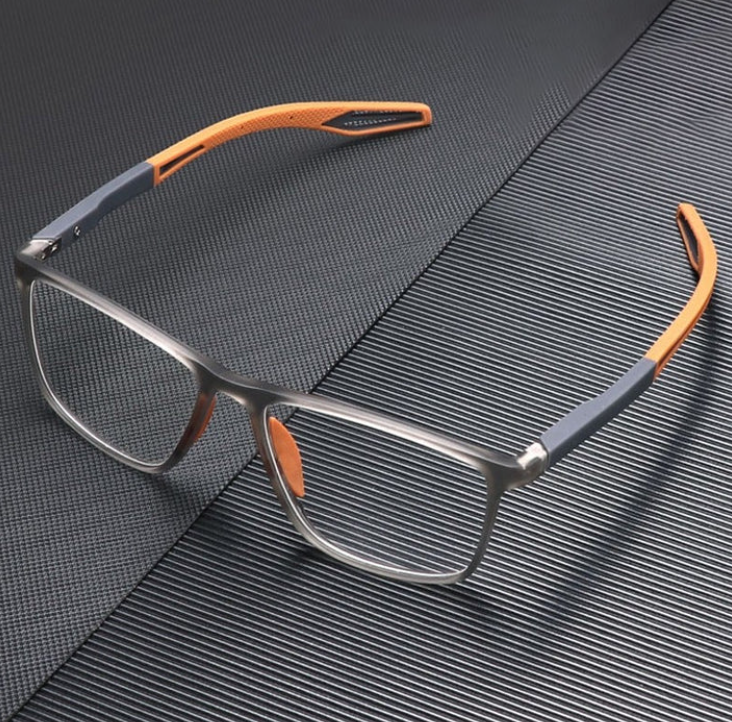 Ultralichte heren leesbril Orlando met anti-blauwlichtbescherming voor comfortabel lezen en oogbescherming.