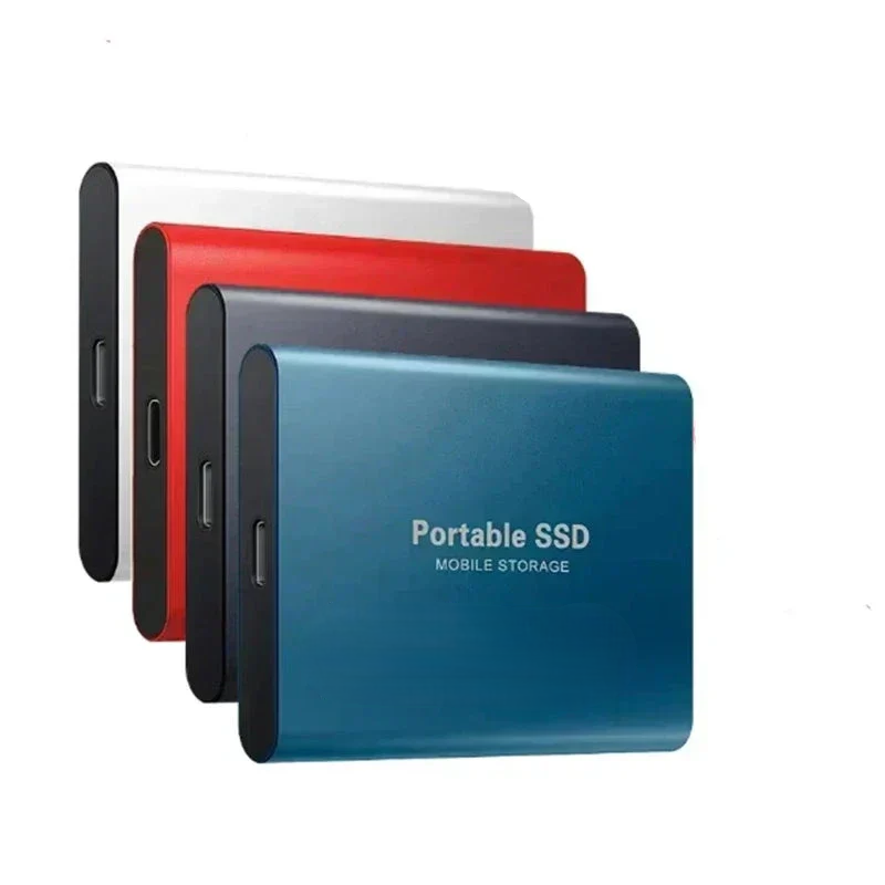 Ultrasnelle SpeedDrive Pro externe SSD 2TB voor snelle dataopslag op PC en Mac via USB 3.1 Type-C.