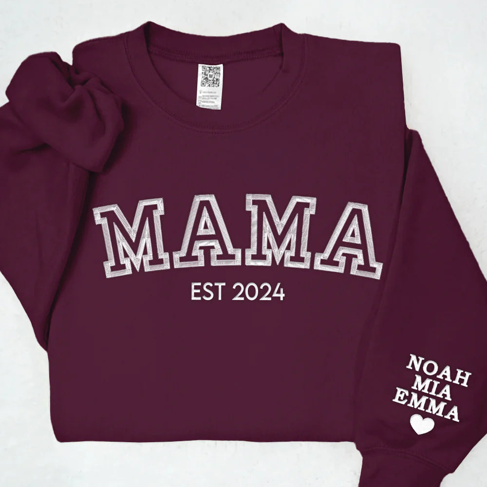Zachte T-shirt met gepersonaliseerde tekst voor elke moeder