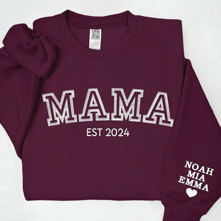 Zachte T-shirt met gepersonaliseerde tekst voor elke moeder