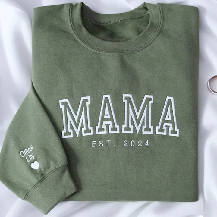 Unieke hoodie als cadeau voor mama, met trots gedragen