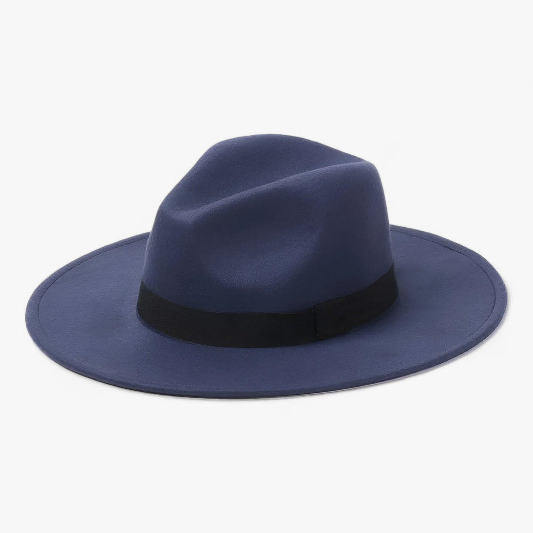 Tijdloze uniseks fedora van wol voor herfst en winter, een must-have accessoire.