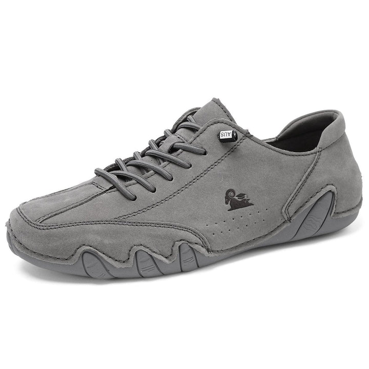Uniseks barefoot schoenen van leer, perfect voor dagelijks natuurlijk loopcomfort.