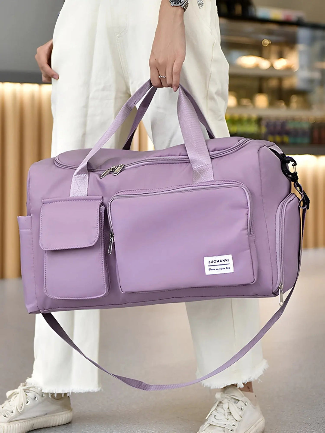 Uniseks waterdichte JetSet reistas voor luxe reizen en sport, duurzaam nylon.