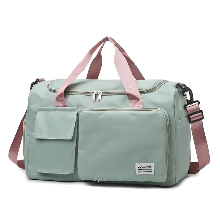 Perfecte JetSet sporttas, waterdicht en ruim, voor fitness, zwemmen en andere activiteiten.