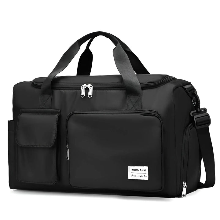 Luxe uniseks reistas van waterdicht nylon, perfect voor georganiseerd en zorgeloos reizen.