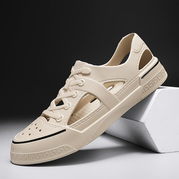 Ademende sneakerstijl waterschoenen, uniseks, bieden comfort en bescherming op natte oppervlakken.