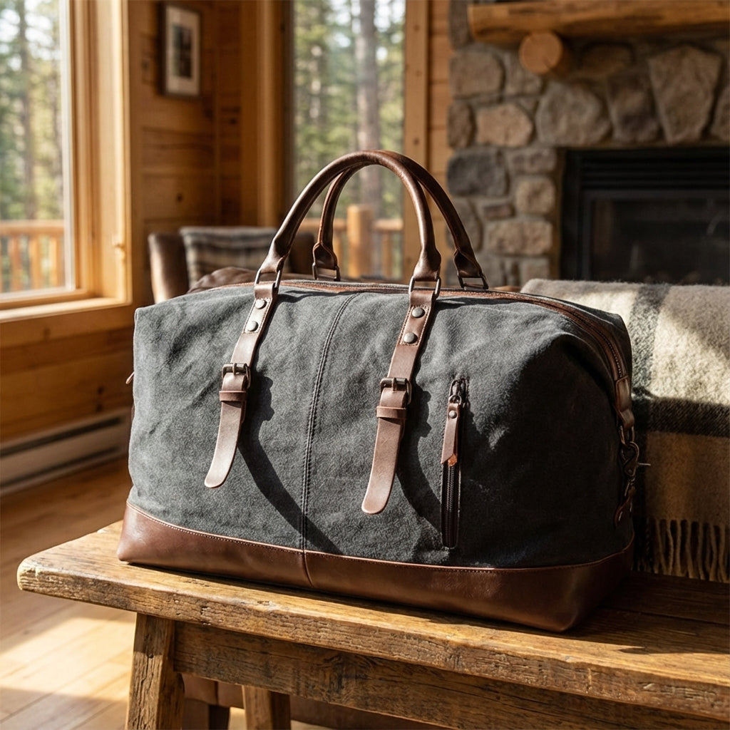Unisex 50 liter reistas van Wanderon, ideaal voor sport en reizen. Duurzame, waterafstotende duffelbag.